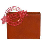 Made in USA leather wallet