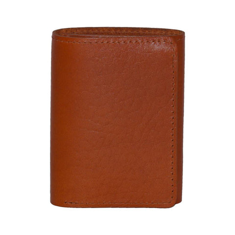 Tan Bison Leather Wallet