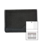 Black nylon wallet