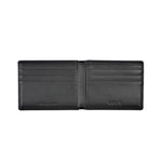 Black leather with card slots