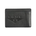 Black Leather Card Case